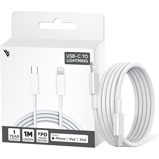 DR VAKU Lightning Fast Charger Cable 1M