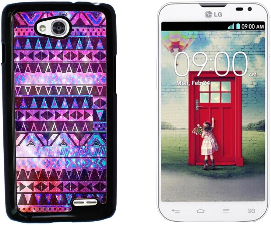 Hipstr Nebula Aztec Pattern Hard Plastic and Aluminum Back Case for LG Optimus L90