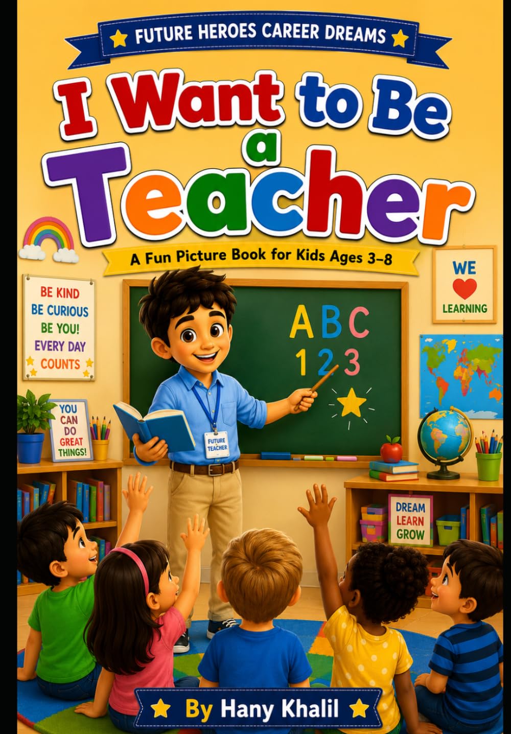 I Want to Be a Teacher: A Fun Picture Book for Kids Ages 3–8 About Learning, Kindness, and Inspiring Young Minds (Future Heroes: Career Dreams for Kids)