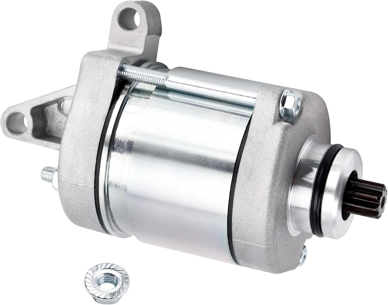 Starter Motor For Yamaha WR450F & For Yamaha YZ450F / YZ450FX 2019-2023 - 9-Spline 12V PMDD Heavy Duty Replace 8R9-81890-00 B3J-81890-00 Engine Start