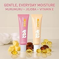 Vista 6 de TBH Bálsamo labial para niños Bálsamo labial teñido vegano y brillo labial para niñas Cuidado de labios preadolescentes seguro, hidratante