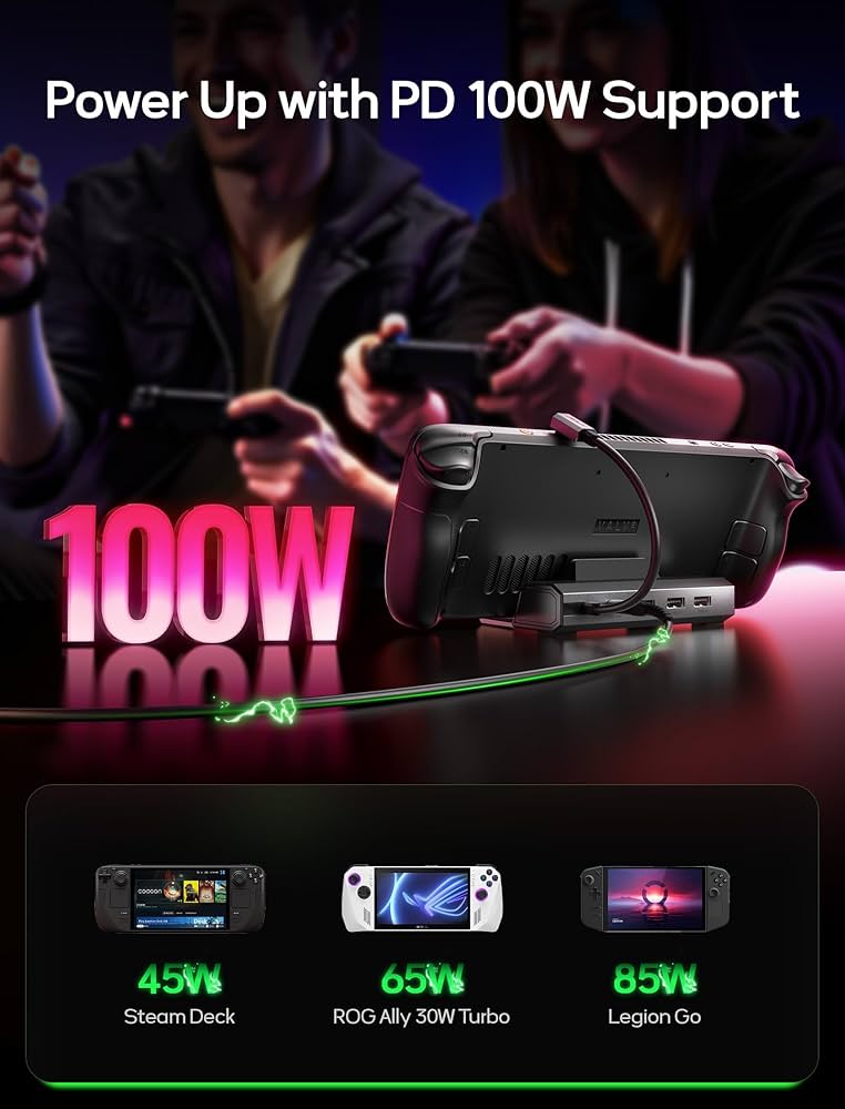 Amazon.co.jp: JSAUX ドッキングステーション Steam Deck/ROG