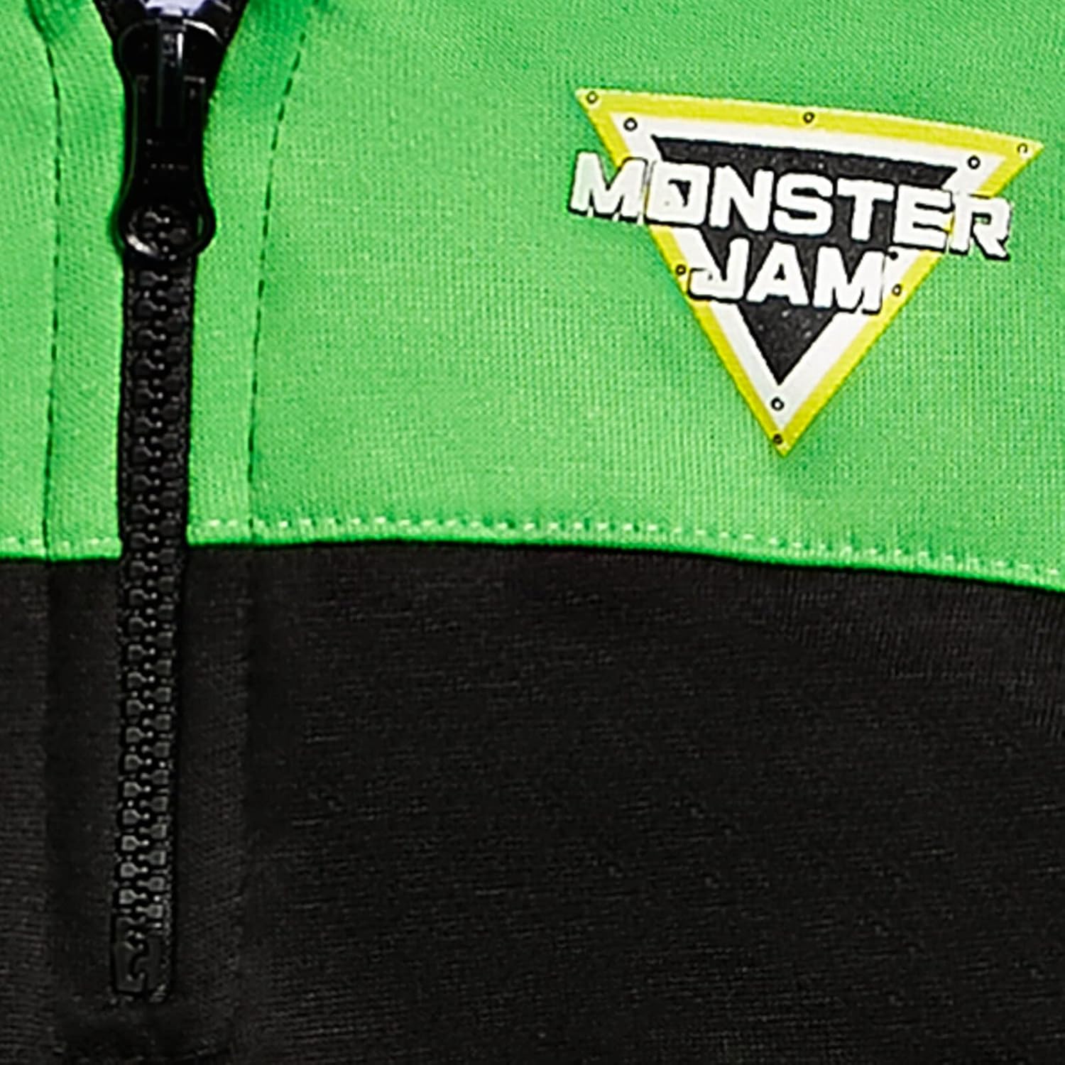 Monster Jam Grave Digger Half Zip Hoodie Toddler to Little Kid - Image 5