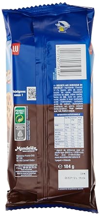LU Granola Cookies - Large Pieces Of Chocolate, 184 g'