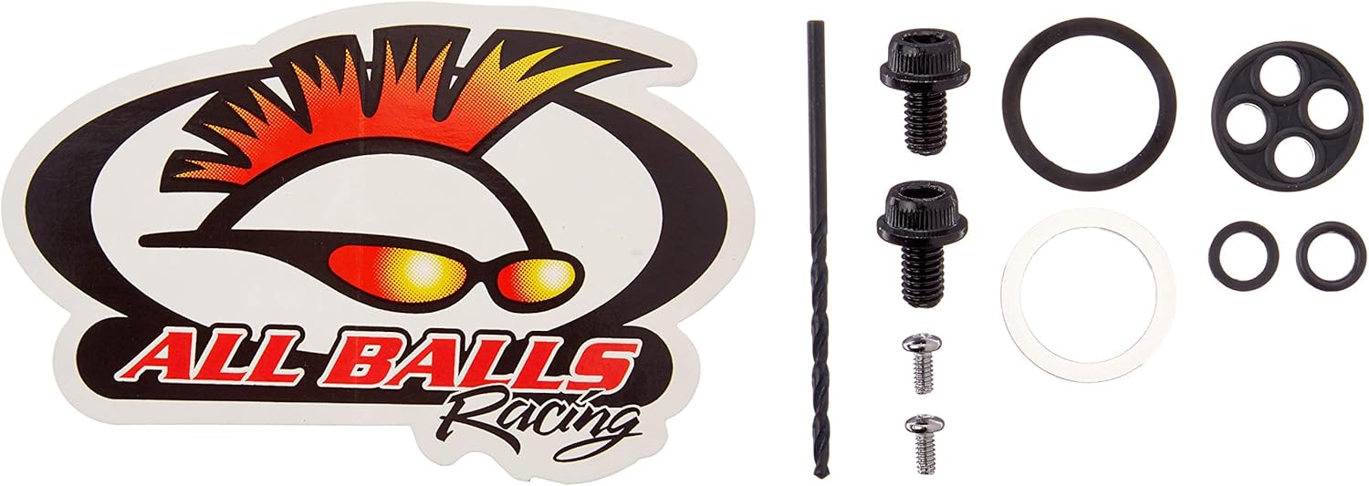 All Balls Racing 60-1209 Petcock (Fuel Valve) Rebuild Kit, 1 Pack