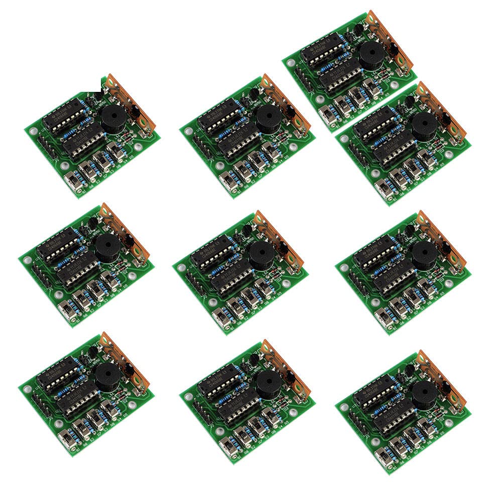 10pcs 16 Music Box Kits 16 Sound Box for Arduino Music Production Module DIY Electronic Music Production DIY Kits