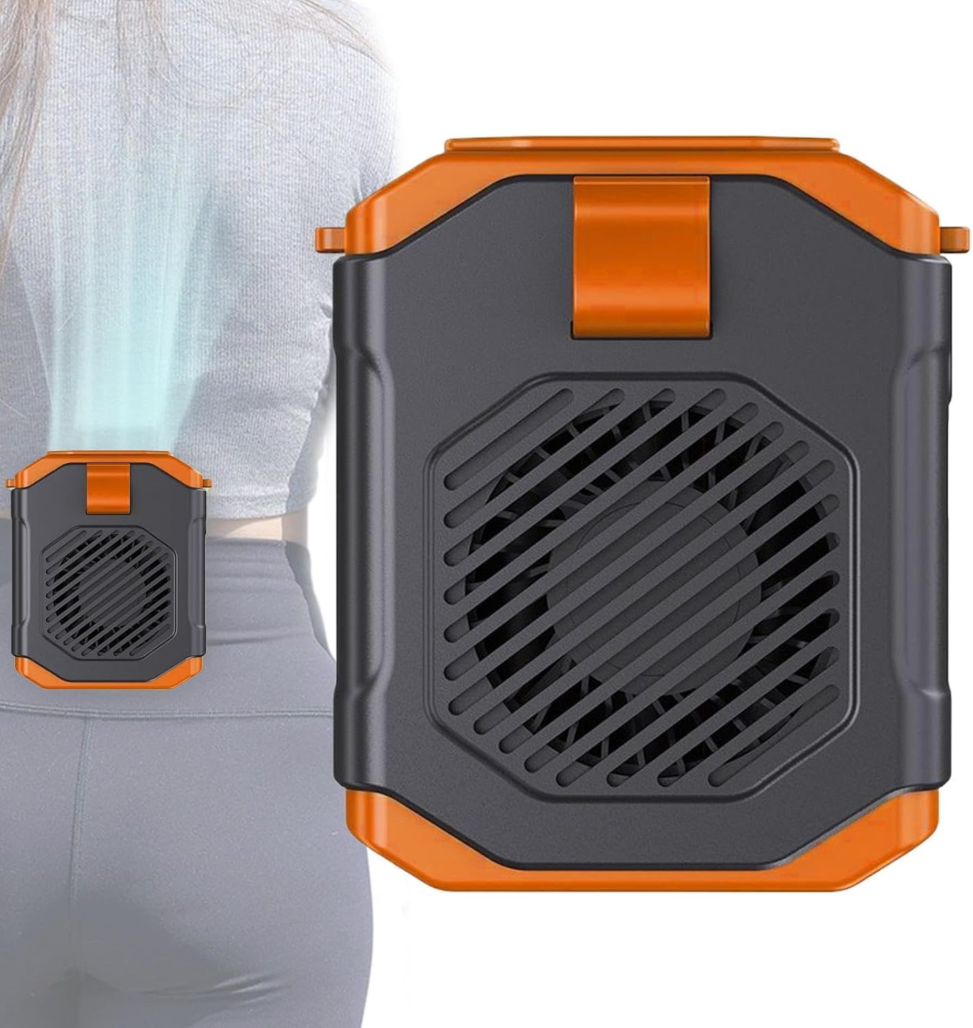 Under Shirt Fan with Flashlight