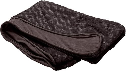 Furhaven - Funda de repuesto ultraafelpada para cama de perro, color chocolate, jumbo plus (2XL)