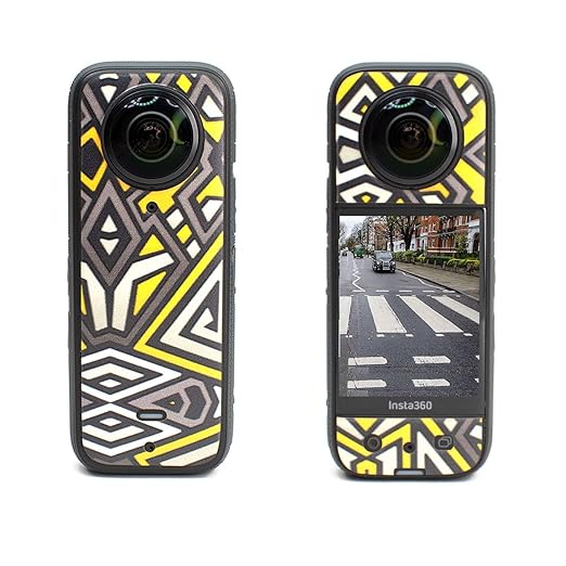 Action Pro Camera Waterproof Skin Compatible with Insta-360 x3 Action Camera(Multicolor 5)