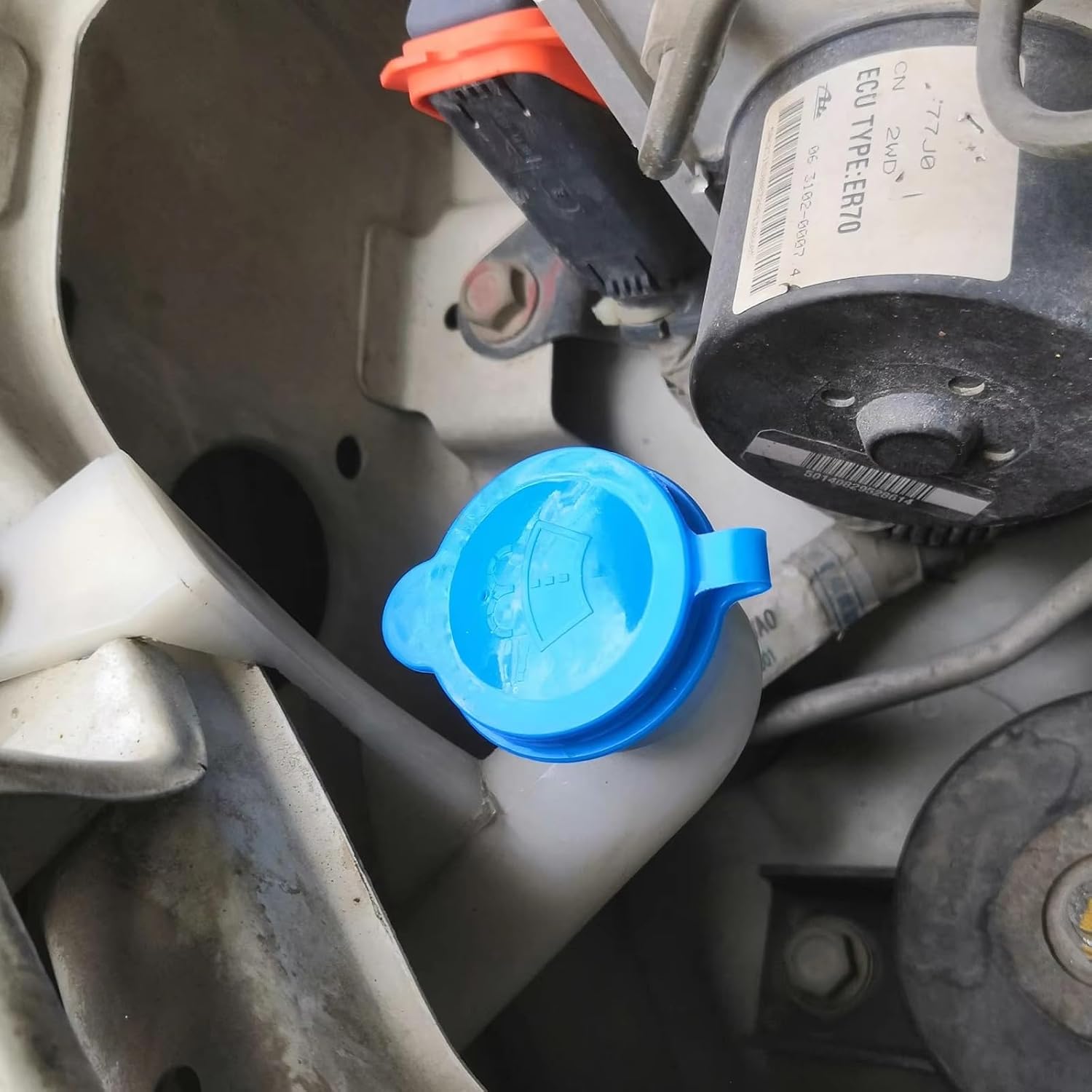 for Suzuki for Swift MK1 MK2 2004-2017 Car Windshield Wiper Washer Fluid Reservoir Tank Bottle Cap 38451-77J00