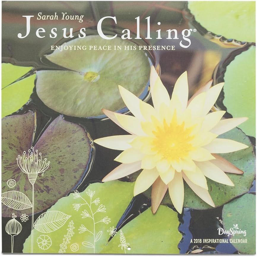 2018 Wall Calendar - Jesus Calling by Sarah Young