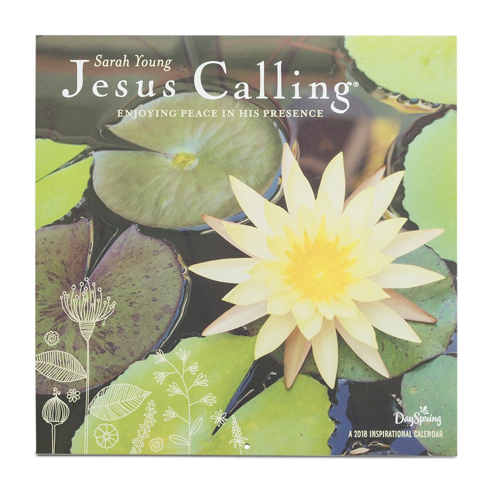 2018 Wall Calendar - Jesus Calling by Sarah Young