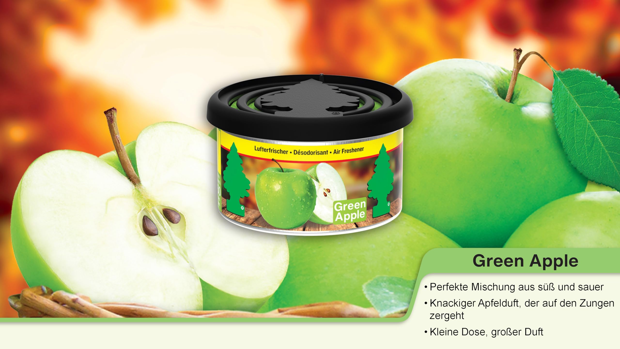 Duftstäbchen Raumduft Apfel Zimt, 90 ml