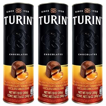 Turin Dark Chocolate Flavor Truffles, Compatible with Jose - Cuerv Chocolate Truffles Value Pack 3 x 7 oz / 700 g total
