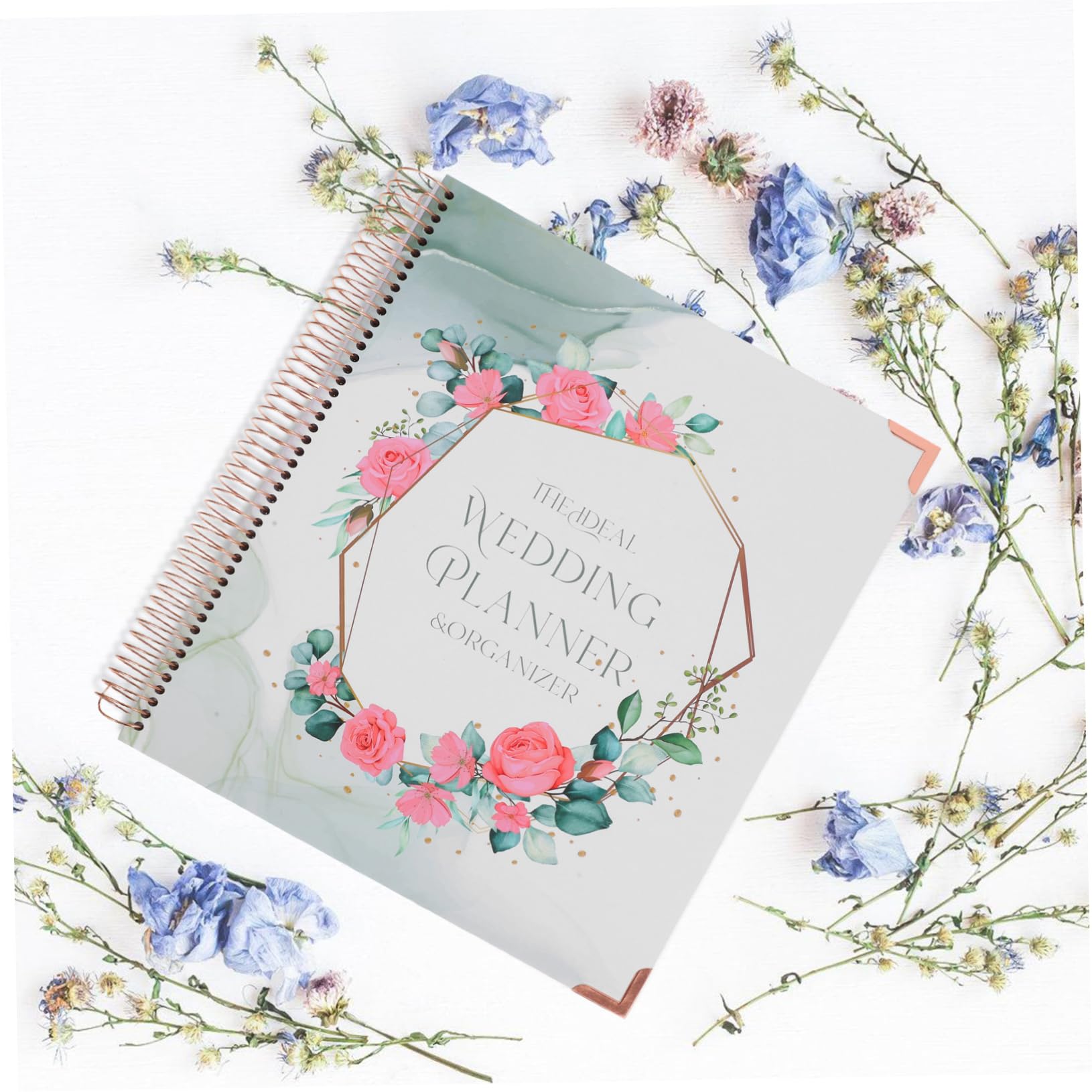 Hochzeitsplanerbuch für Braut Planungsbuch aus Papier mit Detailliertem Zeitplan und Verlobungsplanung für Hochzeitsplanung