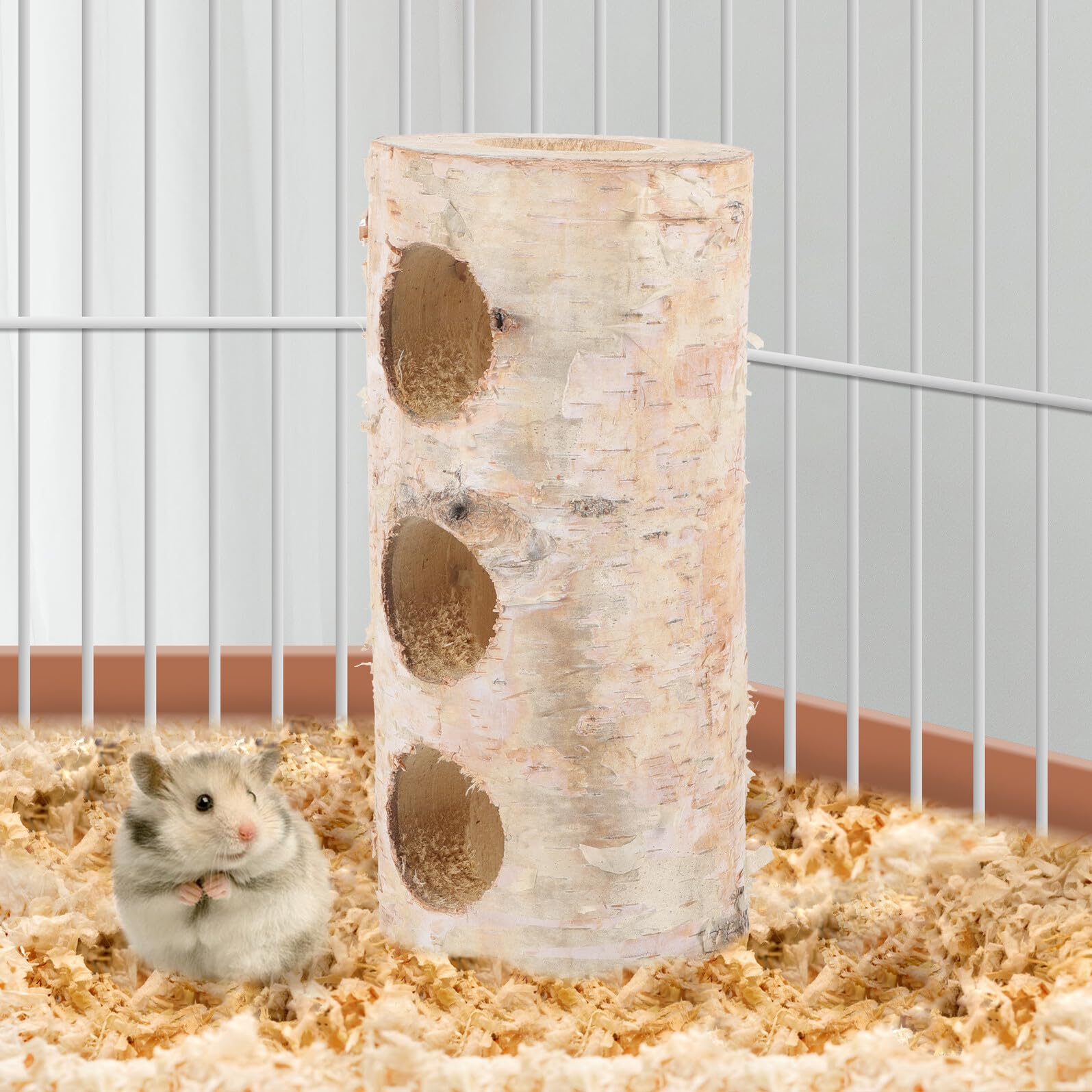 Hamsterröhre als Hamstertunnel und Versteck für Käfig