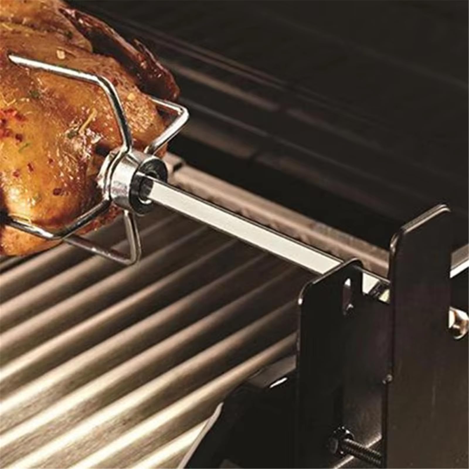 Set di utensili per barbecue portatile elettrico Grill Motore elettrico Grill Grill Set per Campeggio Cottura con funzione rotante