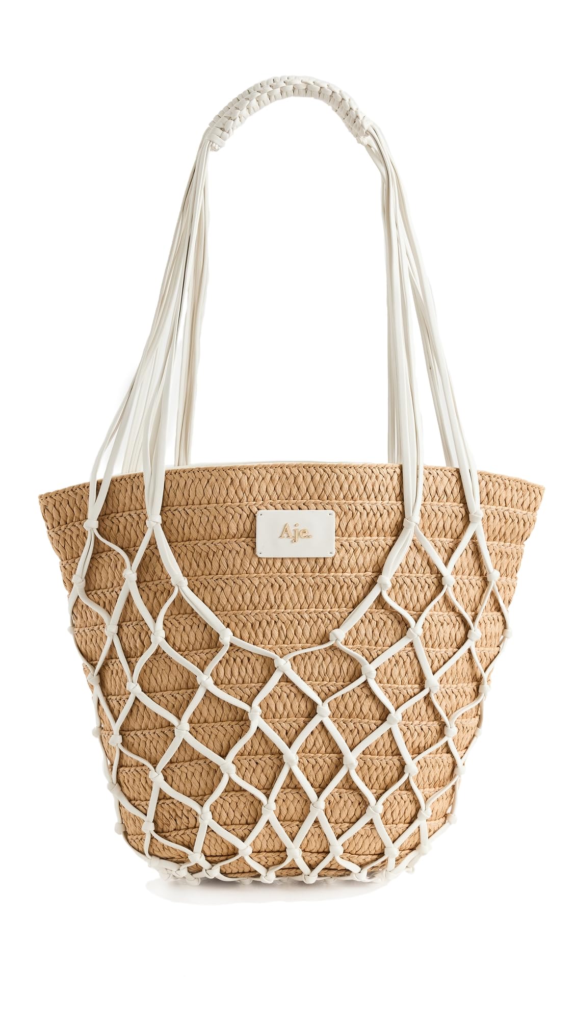 AjeWomen's Geo Macrame Mini Beach Tote