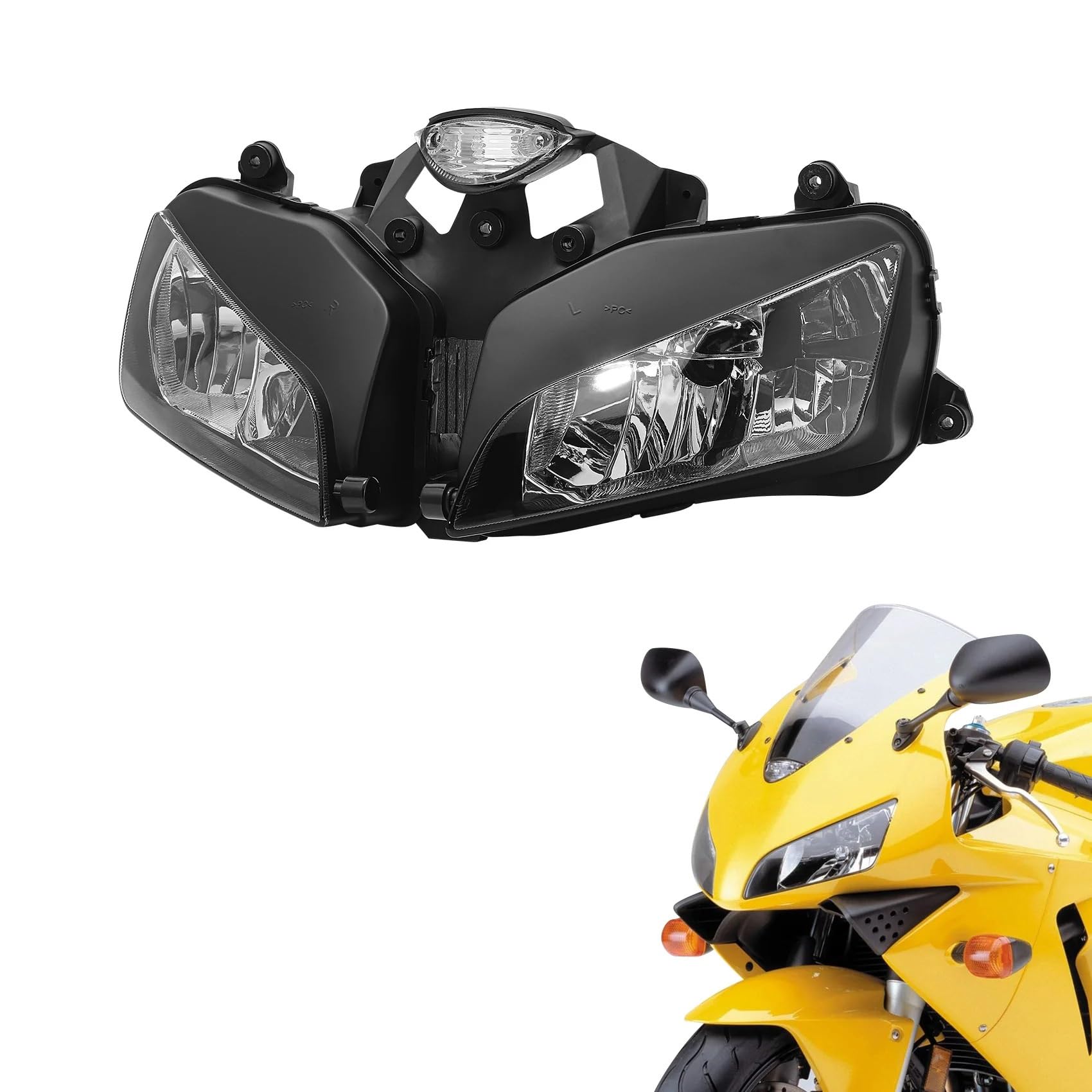 Światło Do Jazdy Motocykl Head Light Do CBR600RR 2003 2004 2005 2006