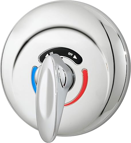 Symmons 4-500-TRM Visu-Temp - Válvula de ducha en cromo pulido (válvula no incluida)