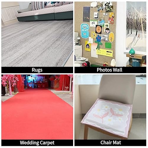 Miniatura 7 de Cinta adhesiva de doble cara resistente para pared con malla de fibra de vidrio, cinta transparente súper pegajosa, cinta de montaje fácil de usar,