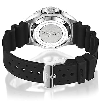Rotary Super 7 Scuba Automatic Black Dial Ceramic Bezel