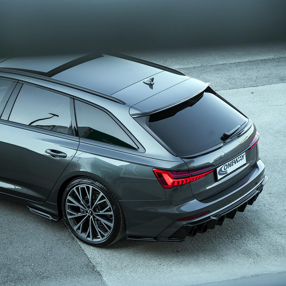 Heckdiffusor kompatibel mit AUDI S6 C8 Limousine–Avant 2019+