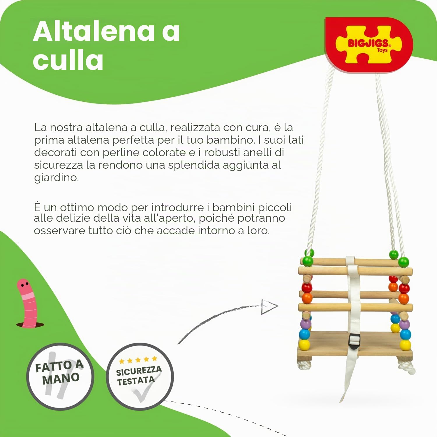 Bigjigs Toys Altalena