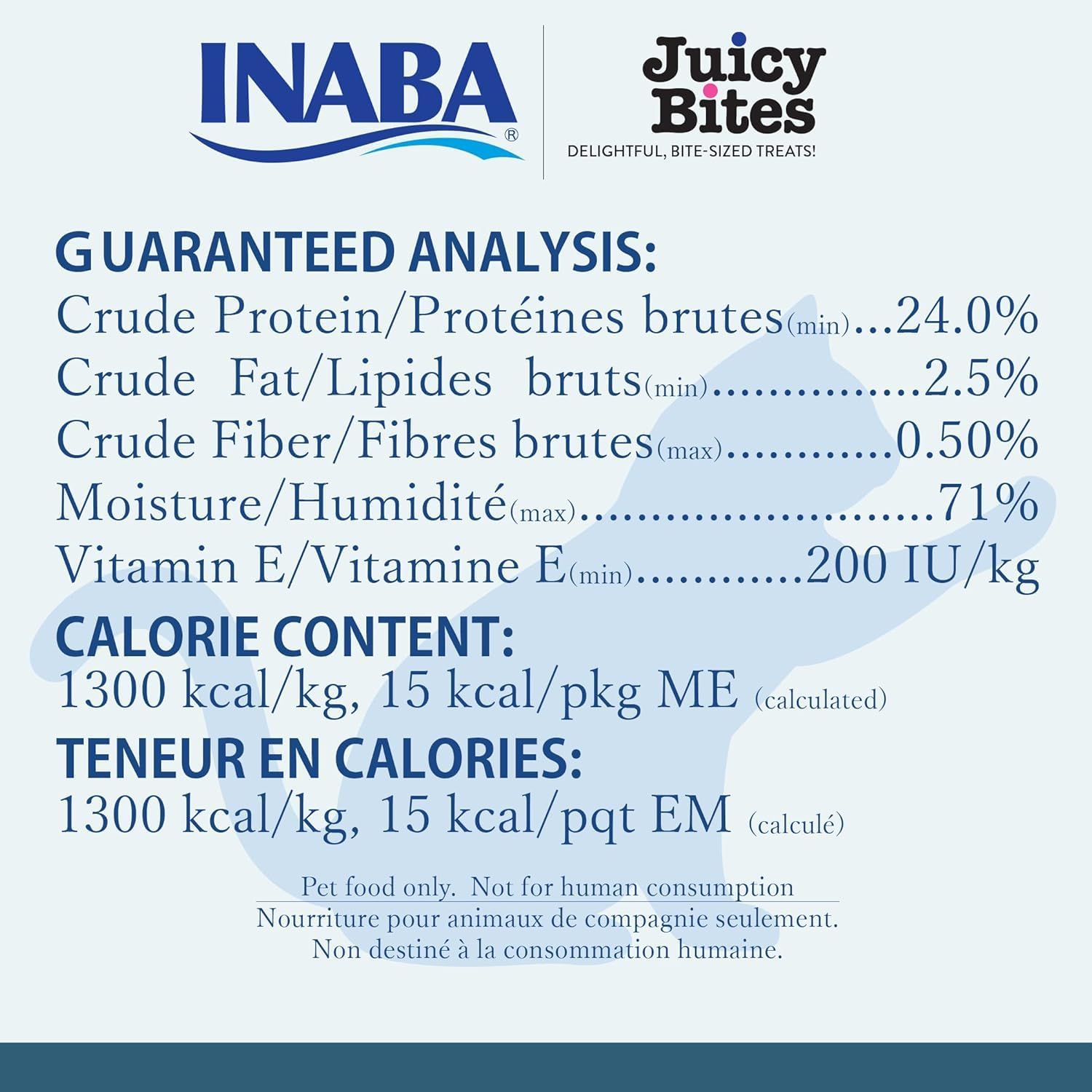 INABA Juicy Bites Grain-Free, Soft/Moist/Chewy Cat Treats, 0.4 oz per Pack, 24 Packs