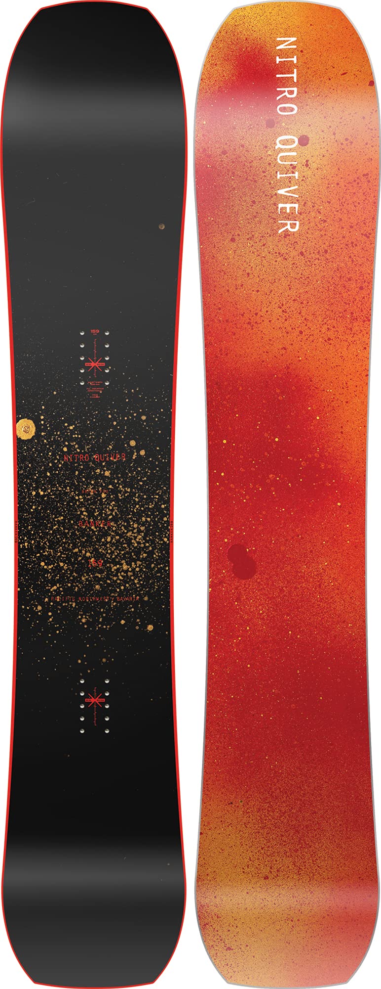 Nitro Banker BRD ´22 Snowboard Mixte-Adulte
