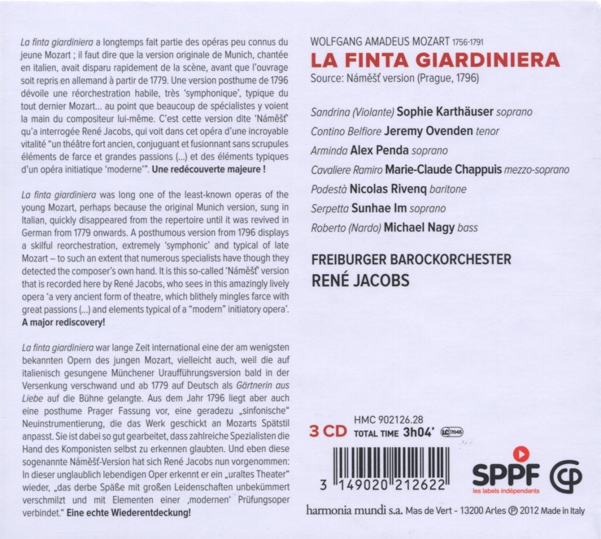 La Finta Giardiniera