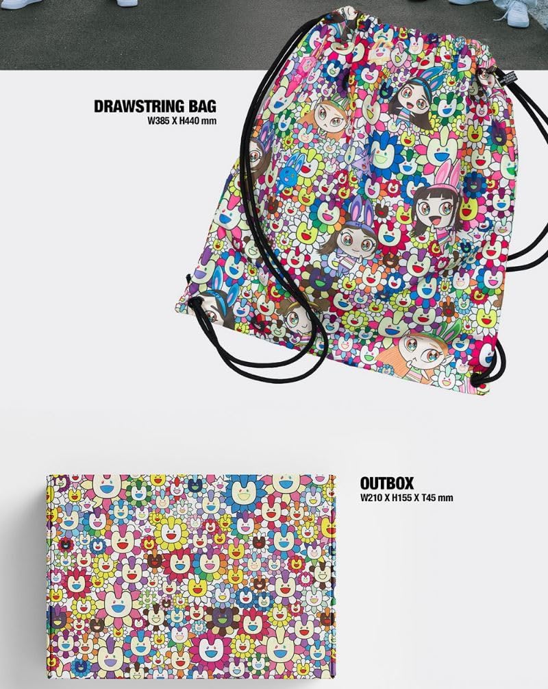 Dreamus NewJeans SUPERNATURAL 1st Japanese Single Album NJ X MURAKAMI Drawstring Bag Ver