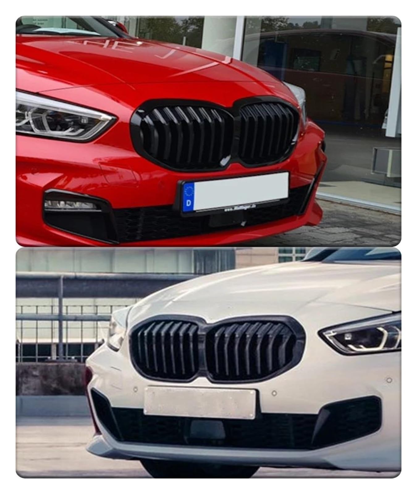 BMW 1シリーズ F40 M135i xDrive キドニーグリル Amazon | 車用フロントキドニーグリル グリル ブラックグロス