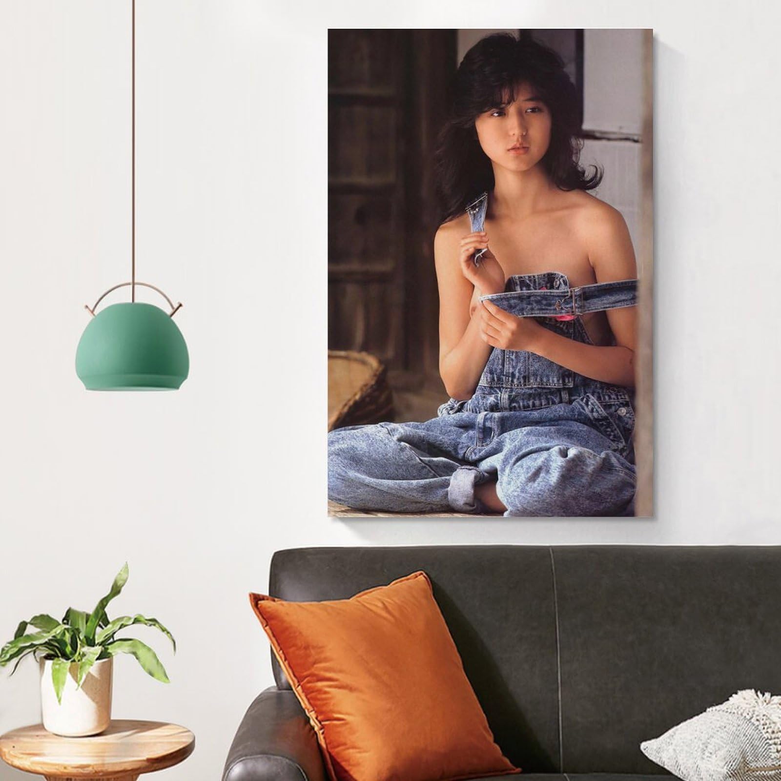 Amazon.co.jp: 森尾由美 女優 若い頃3 レトロ ポスター 印刷 ポスター