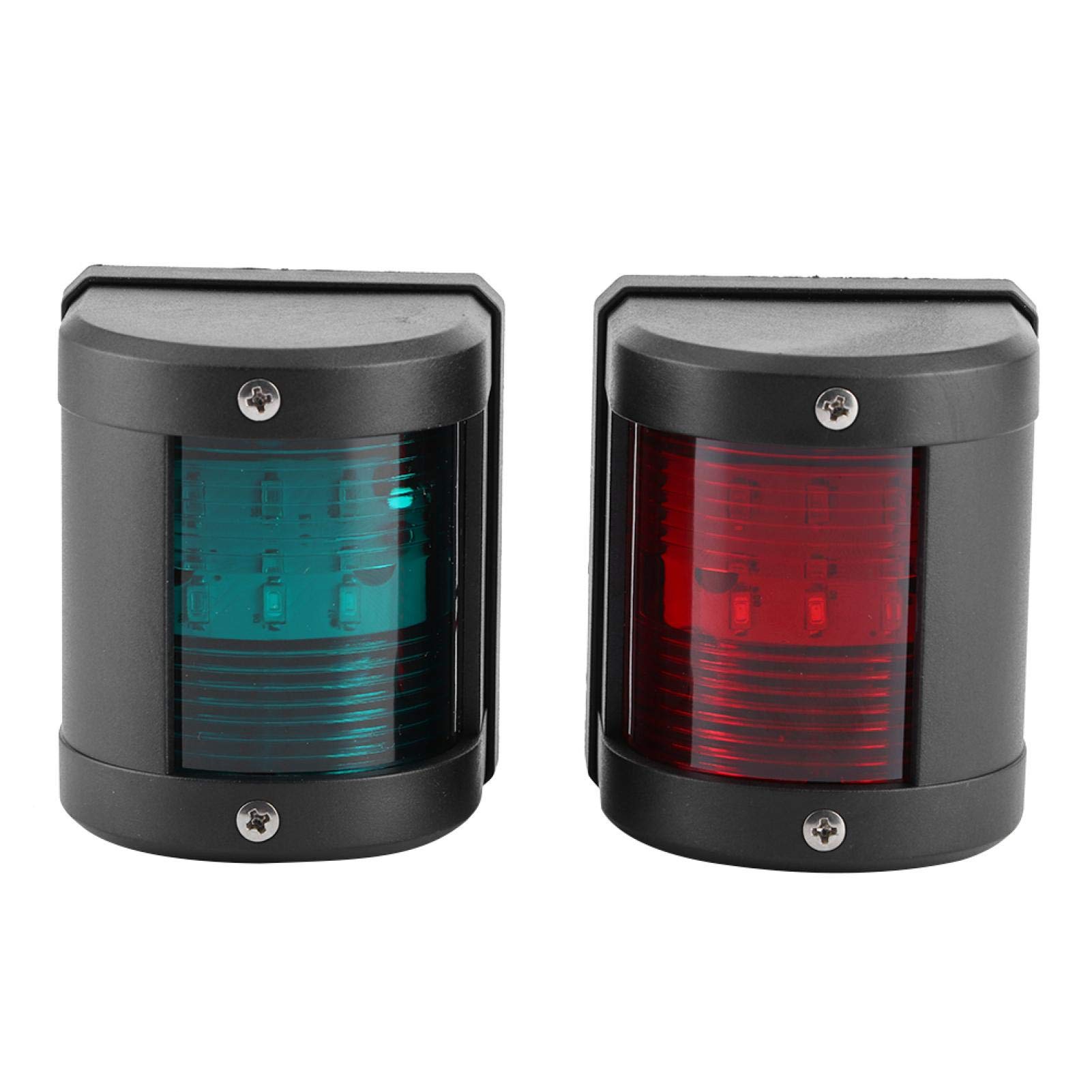 Par de luz de advertencia de navegación LED rojo verde de lámpara de señal IP66 para yate de barco marino 12Vlalizas navigation light,marine navigation lights,navigation lights,navigation light navig