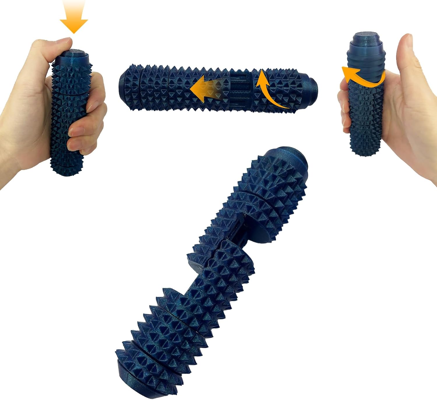 Little Ouchies Pain Fidget Toy,Portable Stress Relief Toys for Adults, Spiky Sensory Anxiety Relief Gifts for Friends 2PCS