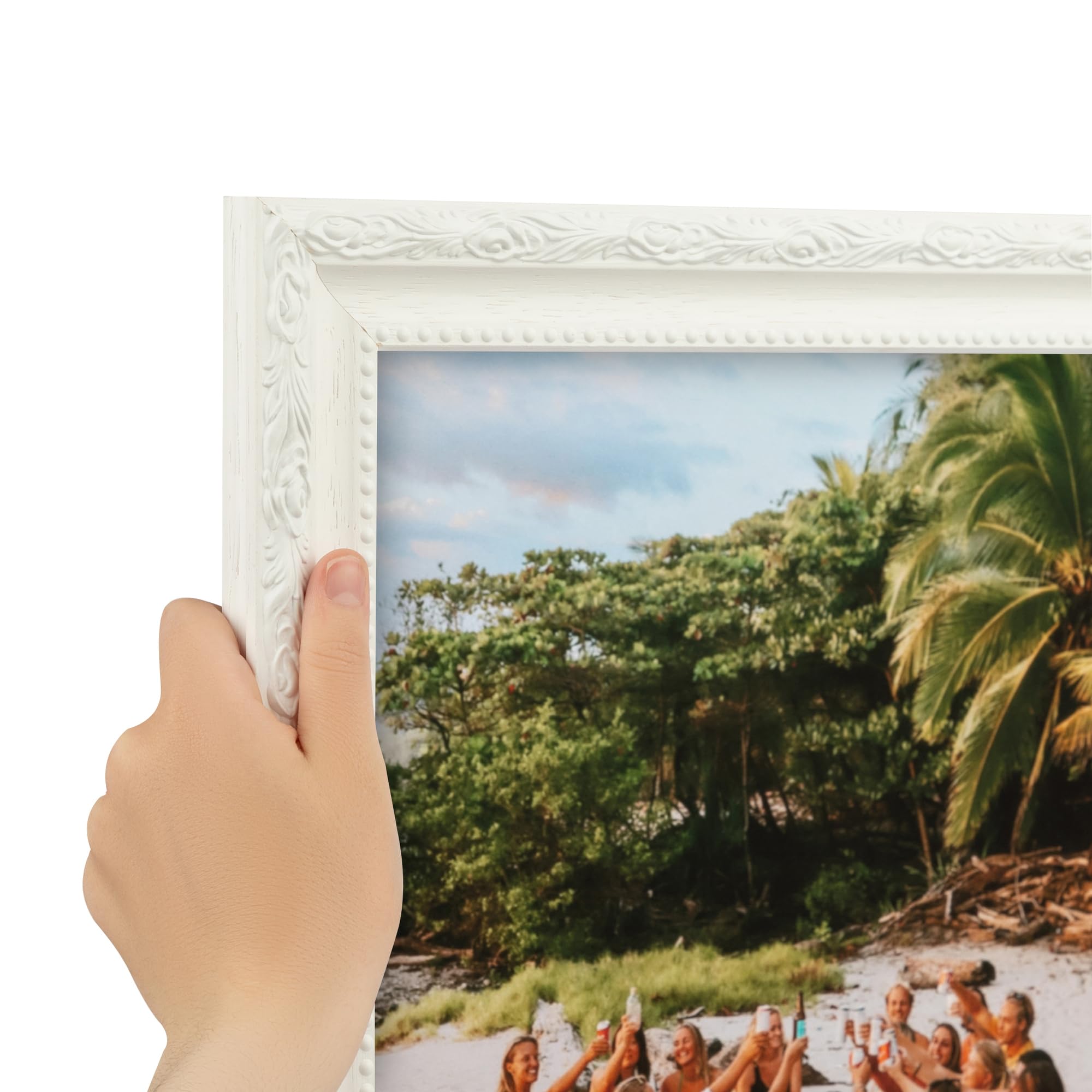 ArtToFrames 18x22 Inch White Picture Frame