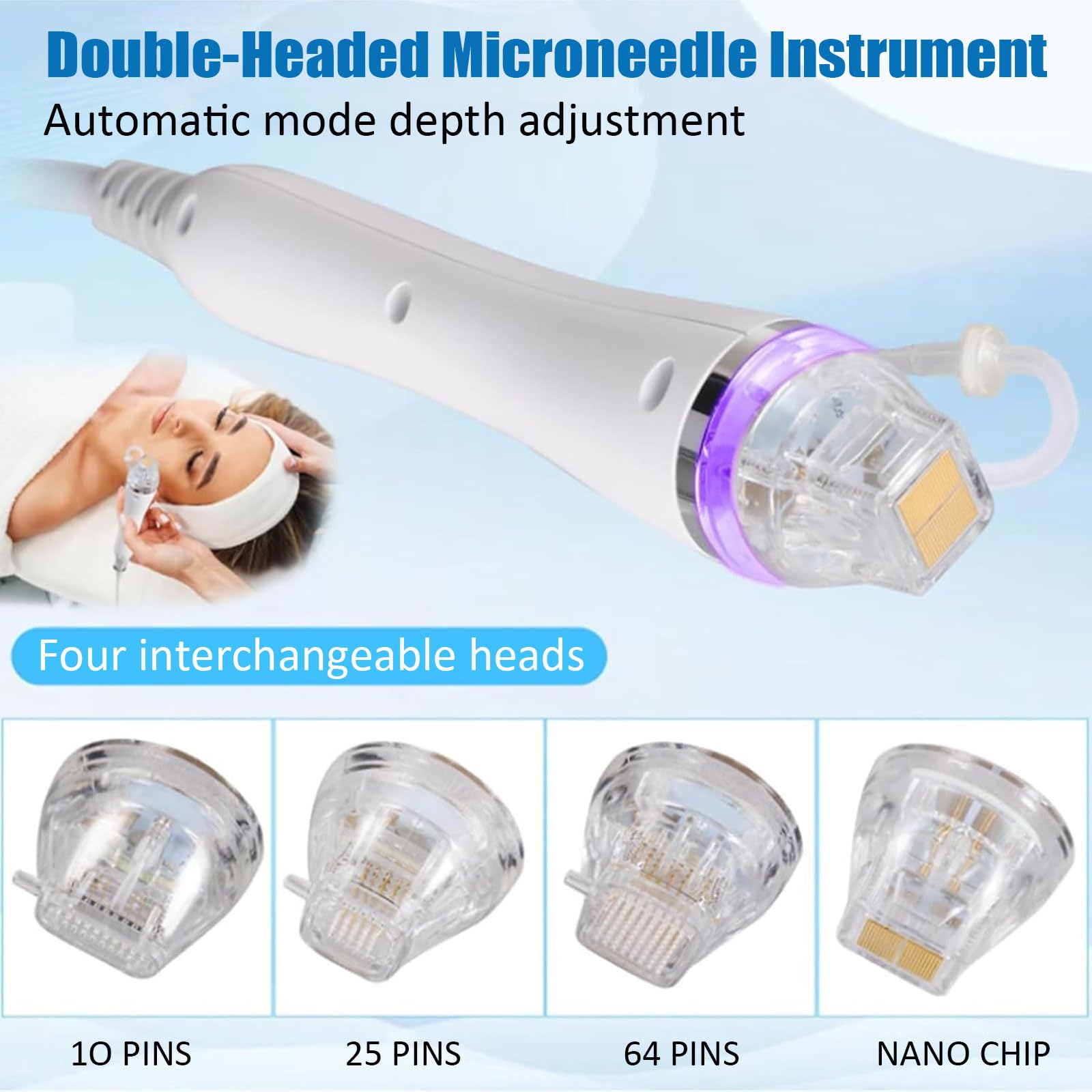 Morpheus 8 Dispositivo Portatile Microneedling Radiofrequenza per Effetto Lifting Rassodante Eliminazione Marchi Cutanei Ringiovanimento Pelle e Correzione Imperfezioni Professionale