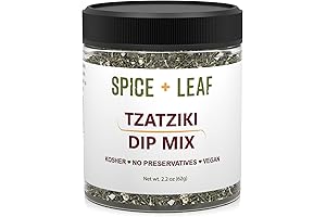Spice + Leaf Premium Tzatziki Dip: Culinary Art Made Easy