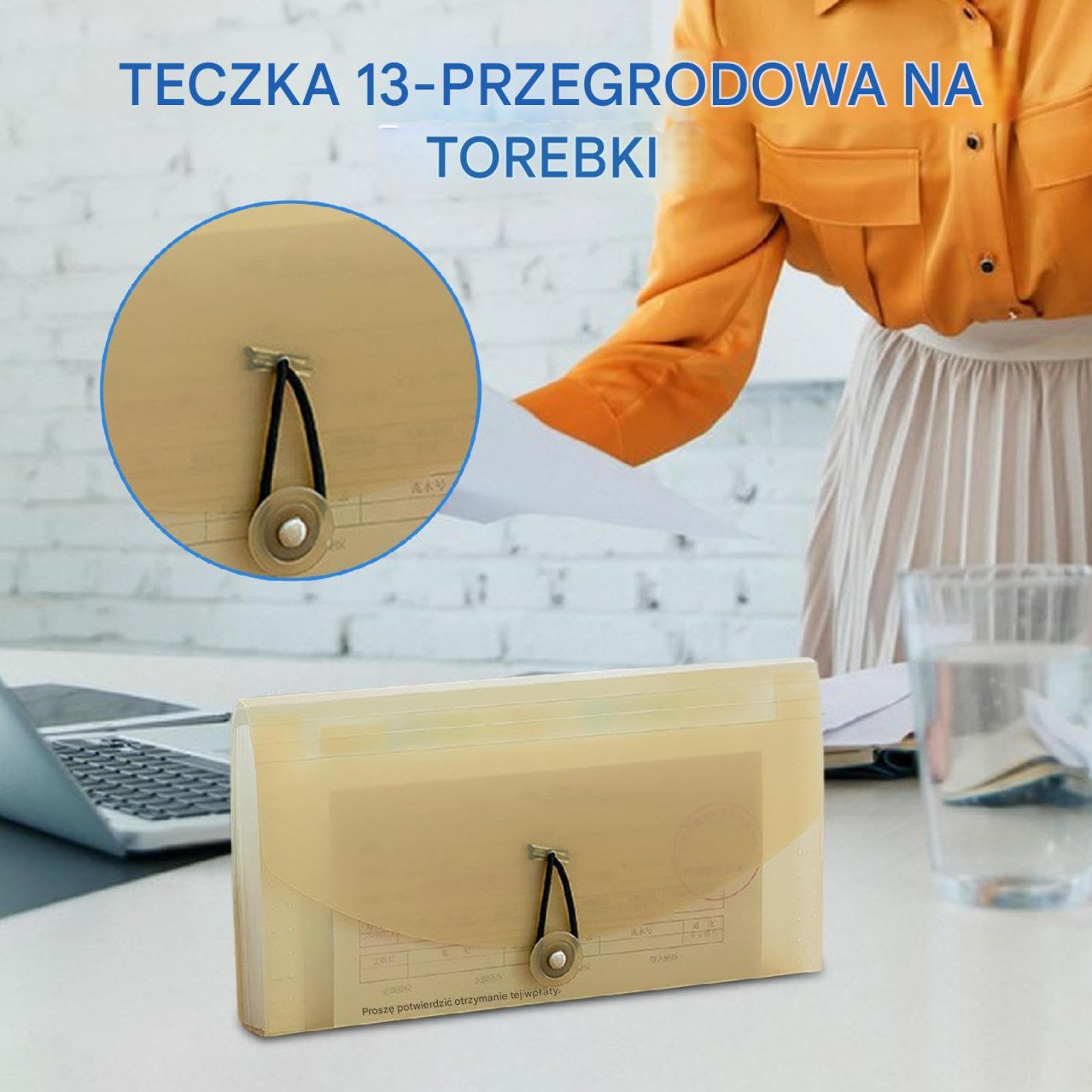 Organizer Na Dokumenty W Kszta?cie Harmonijki, Wodoodporny Materia?, 26x14x2,7 Cm, Rozk?adana Teczka Ná Dókumenty, Przeno?na Teczka Ná Dokumenty, Konstrukcja Odporna Na Zarysowania, Do Biura, Szko?y I