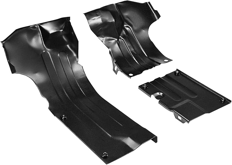 Kit de chapas do canal de aquecimento IAP Performance AC119355 preto para VW Beetle