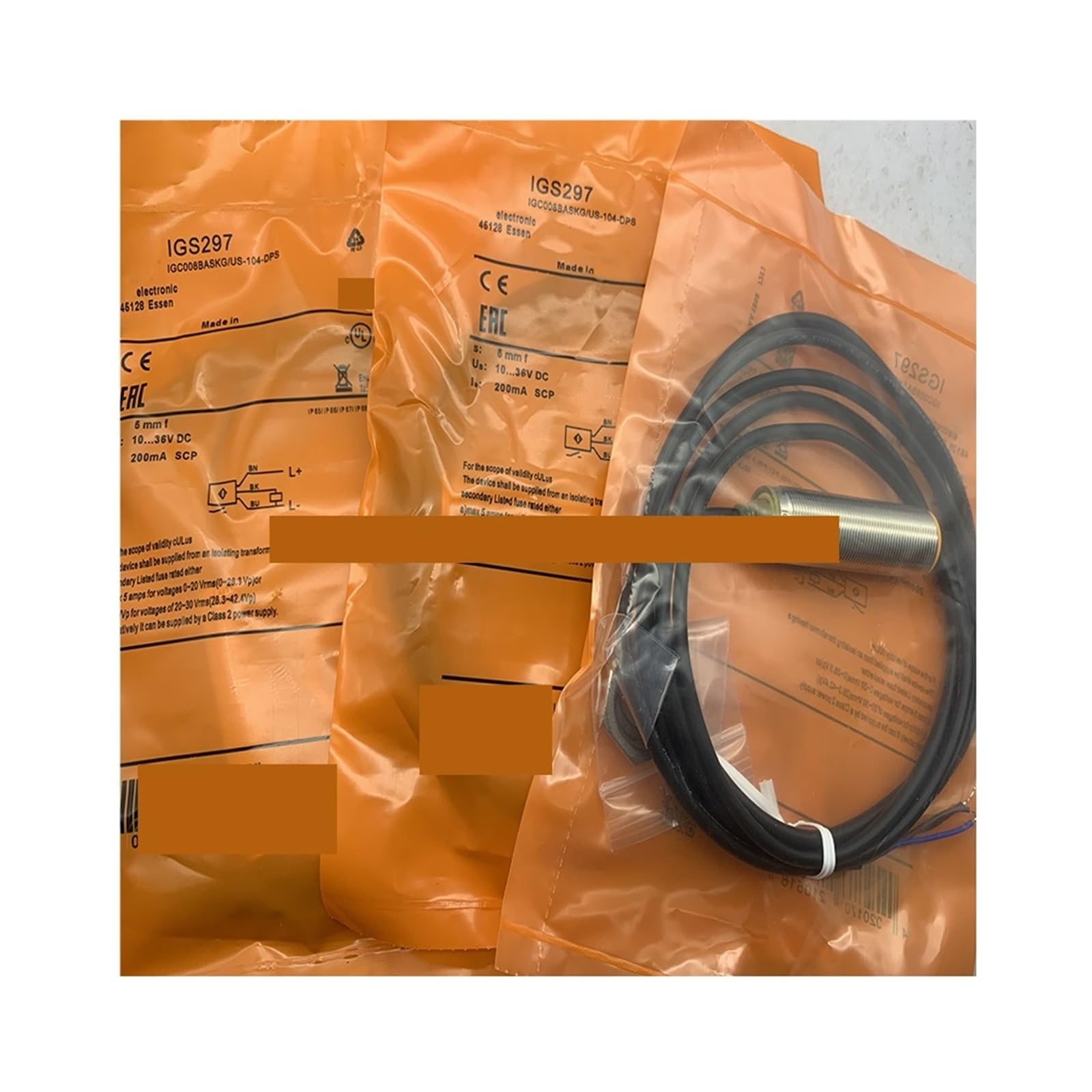 Capteur IGS206 de proximité inductif M18 avec détection précise et connecteur robuste - 2