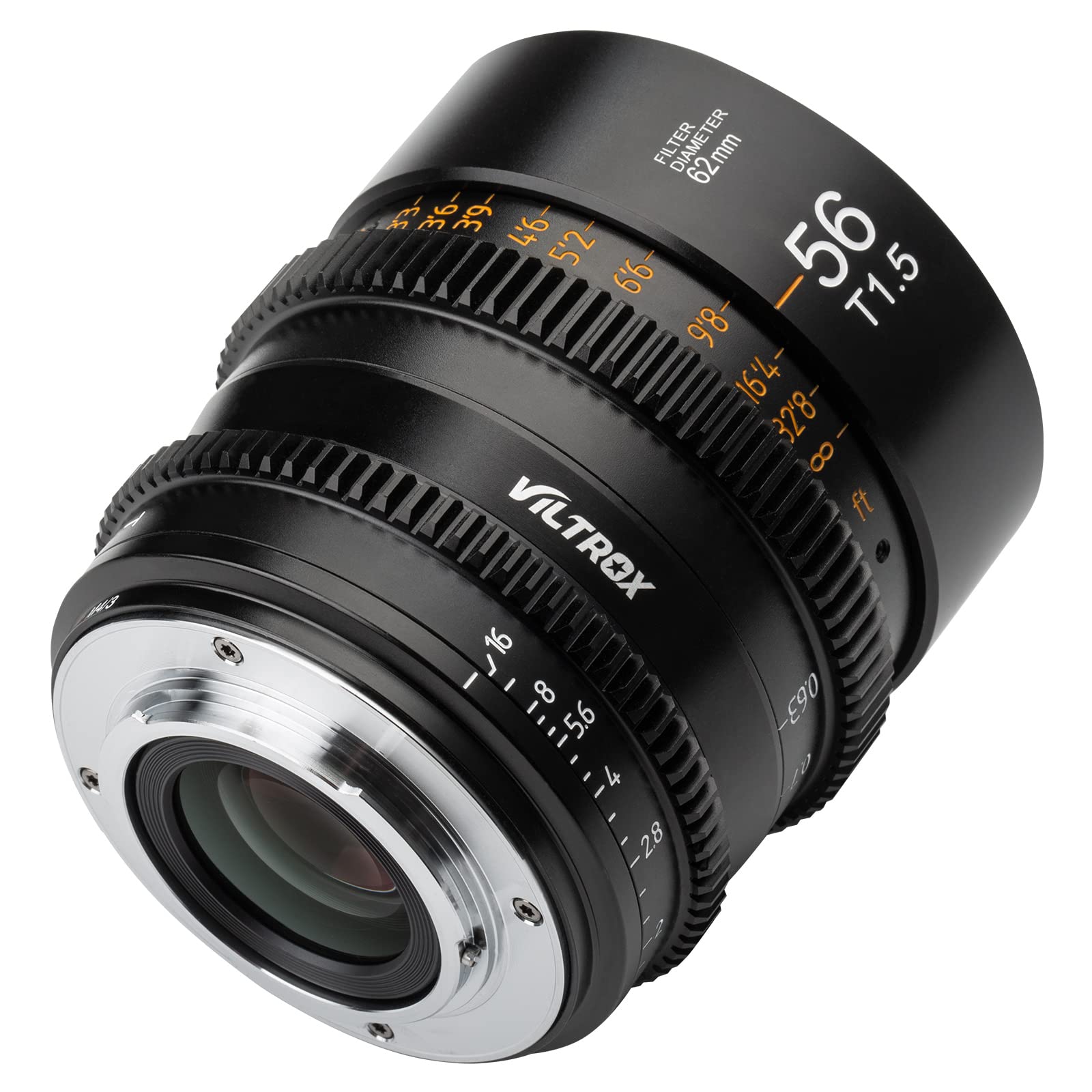 Amazon.co.jp: VILTROX S56mm T1.5 単焦点レンズ 大口径 シネマ