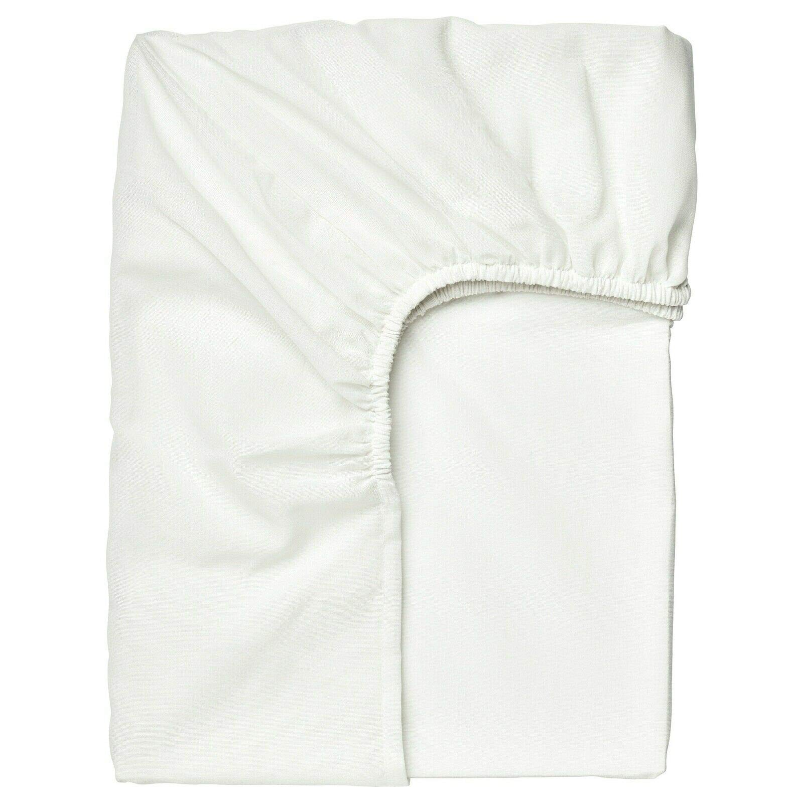 Branded TAGGVALLMO Single Fitted Sheet 90x190cm [White]