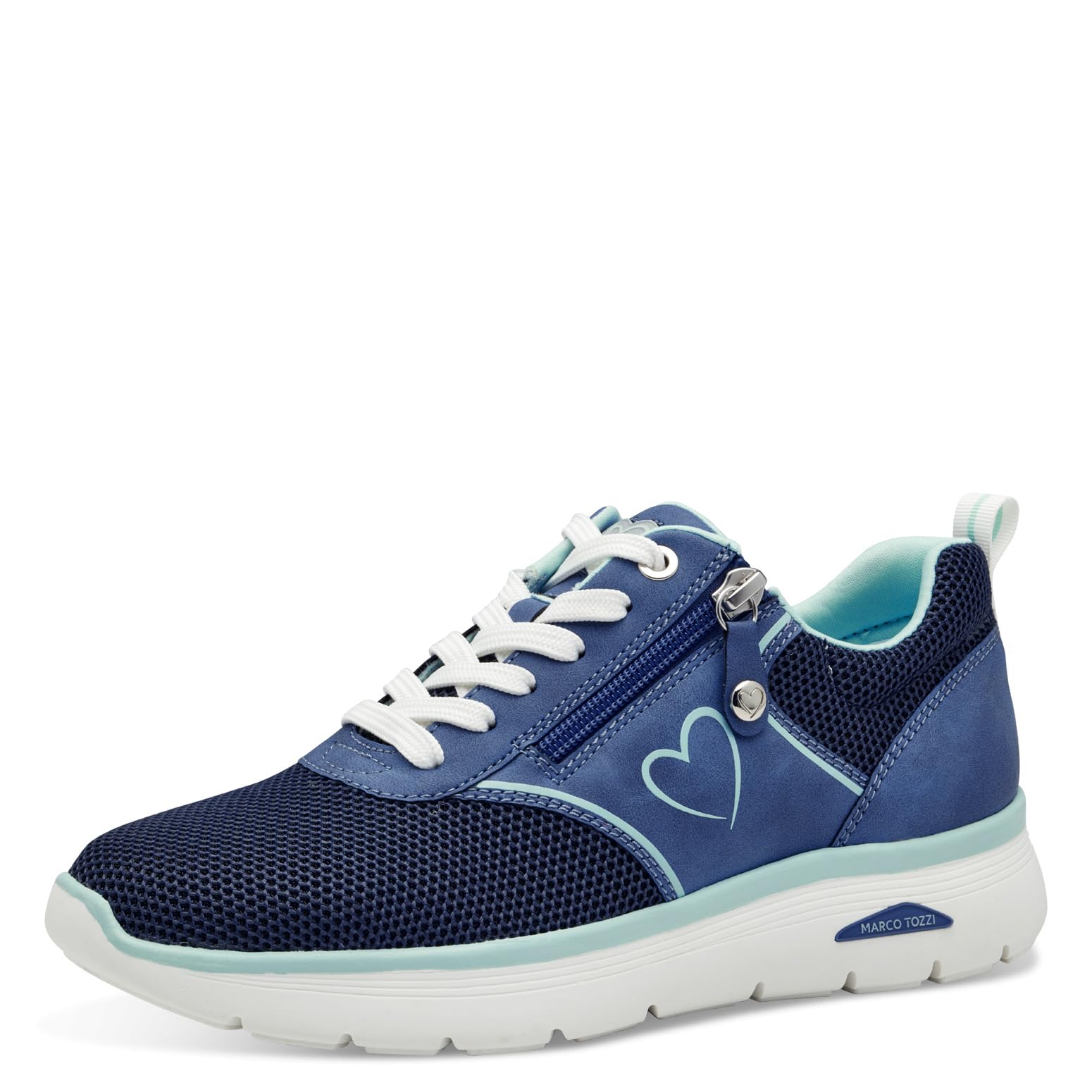 MARCO TOZZI Women's 2-23761-44 Trainers, Navy Comb, 5 UK