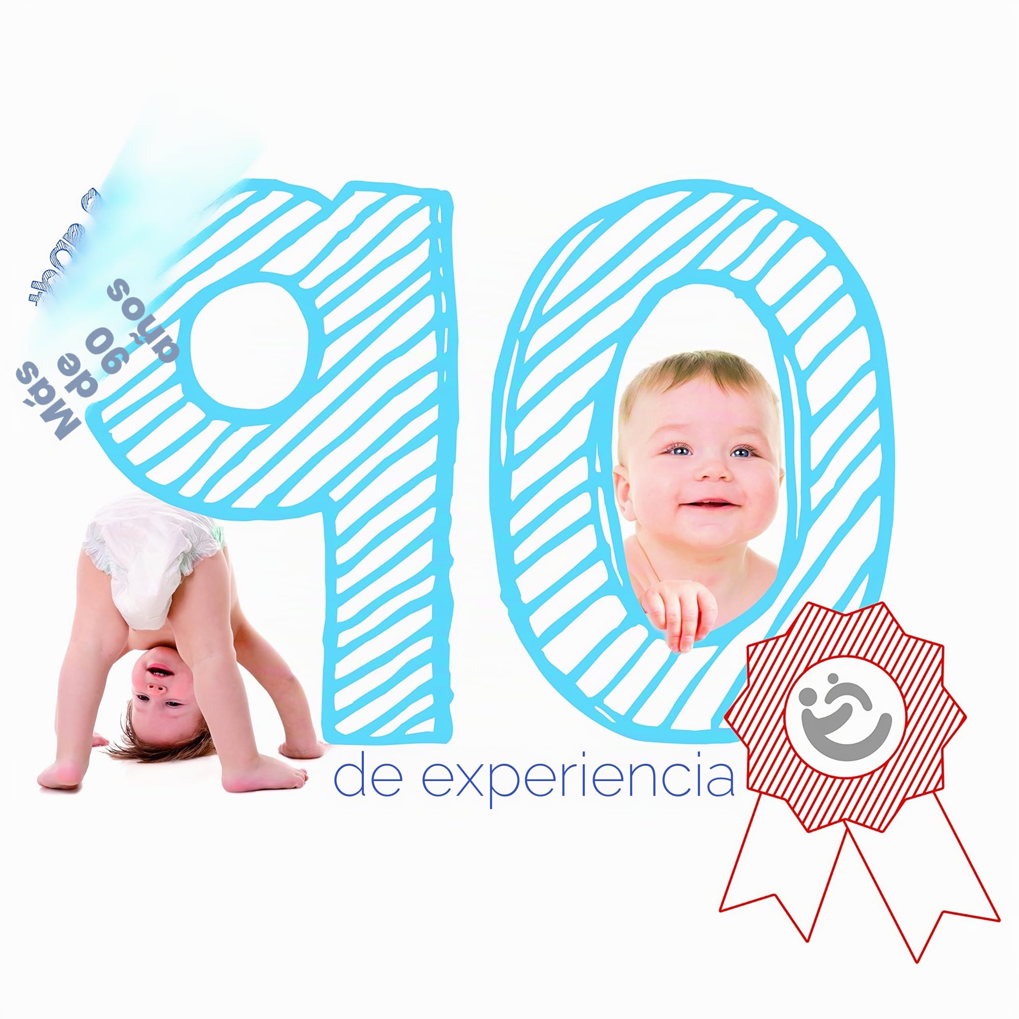 roba Casa de Muñecas de Madera con Balcón + 16 Piezas de Muebles en Miniatura y 4 Muñecas - Juguetes para Niños a partir de 3 Años - Natural / Rojo
