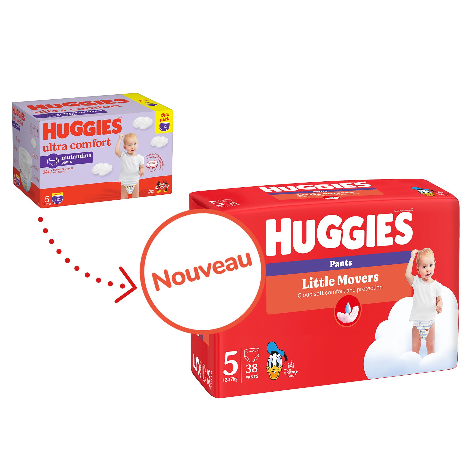 Huggies Ultra Comfort Pieluchy, Rozmiar 5