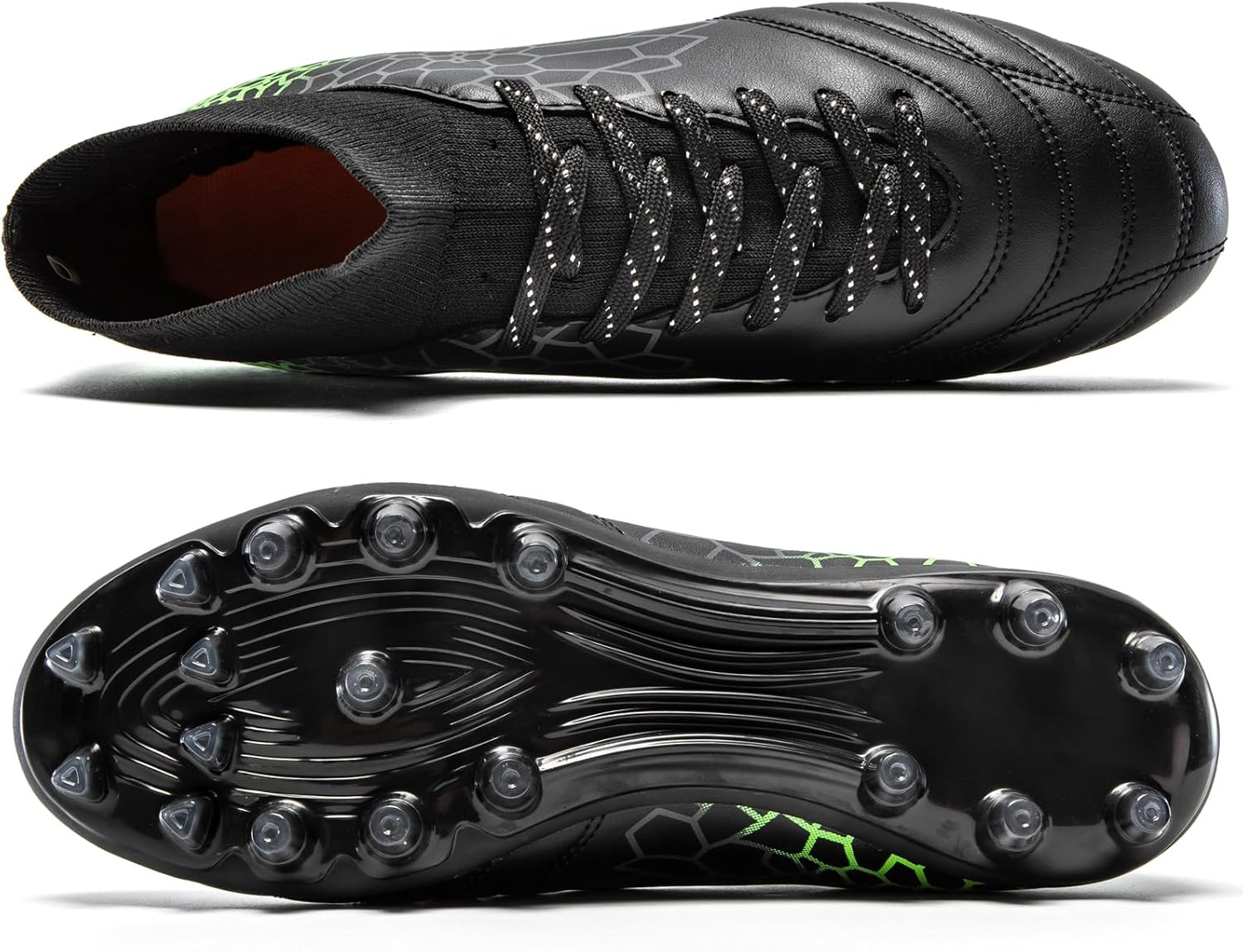 Boys Girls Soccer Cleats Youth Training Football Cleats High-top Soccer Shoes for Little/Big Kid - Image 6