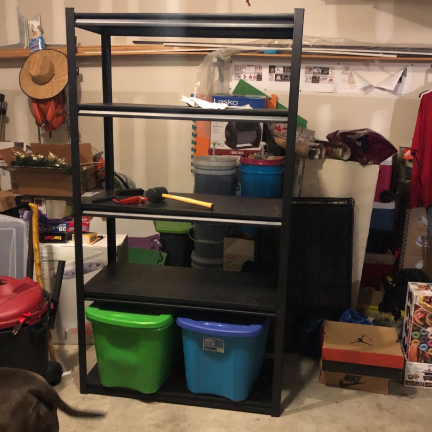 25/mo Finance REIBII Garage Shelving Heavy Duty Storage Shelves Load