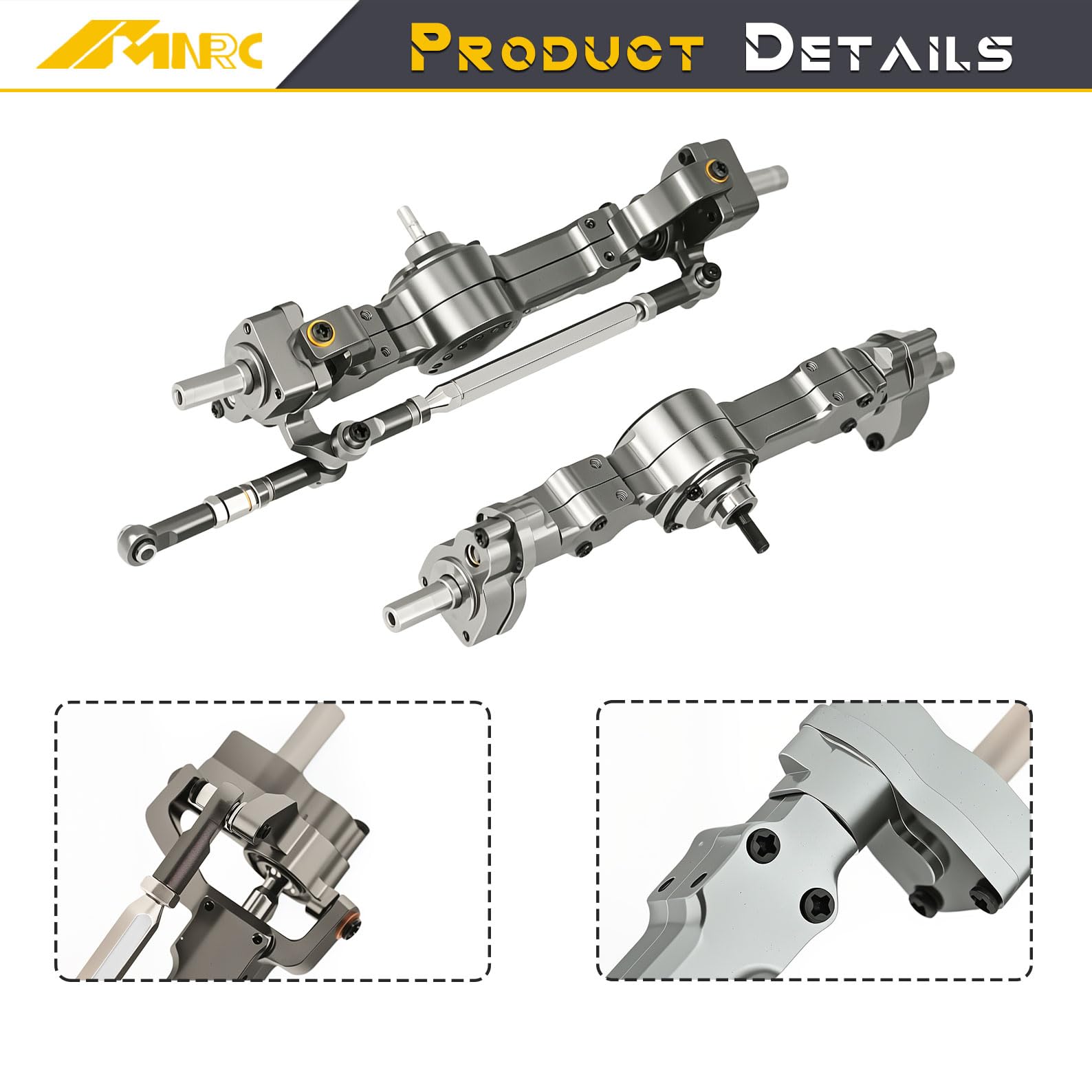 パーツ VELENO MORTALE Amazon.com: NMNRC Alloy Front Rear Portal Axle for 1/12 MN99S MN98